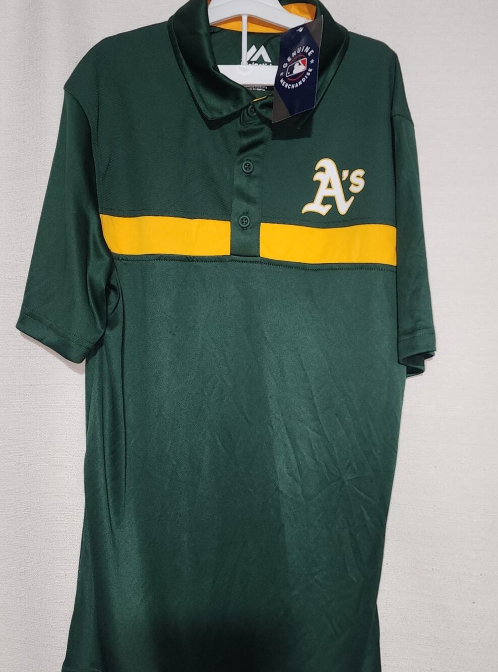 Oakland athletics collared shirt small